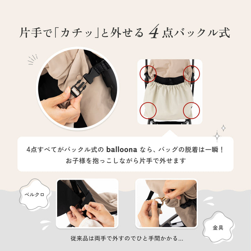 balloona ベビーカーアンダーバッグ (ボトム)