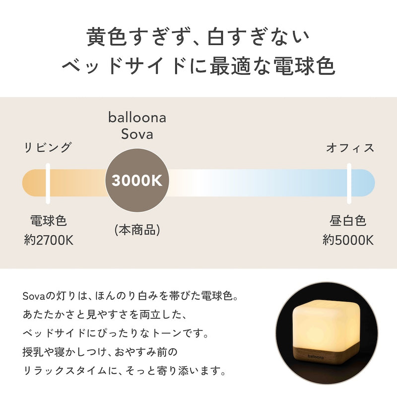 balloona LED卓上ライト Sova(ソヴァ)